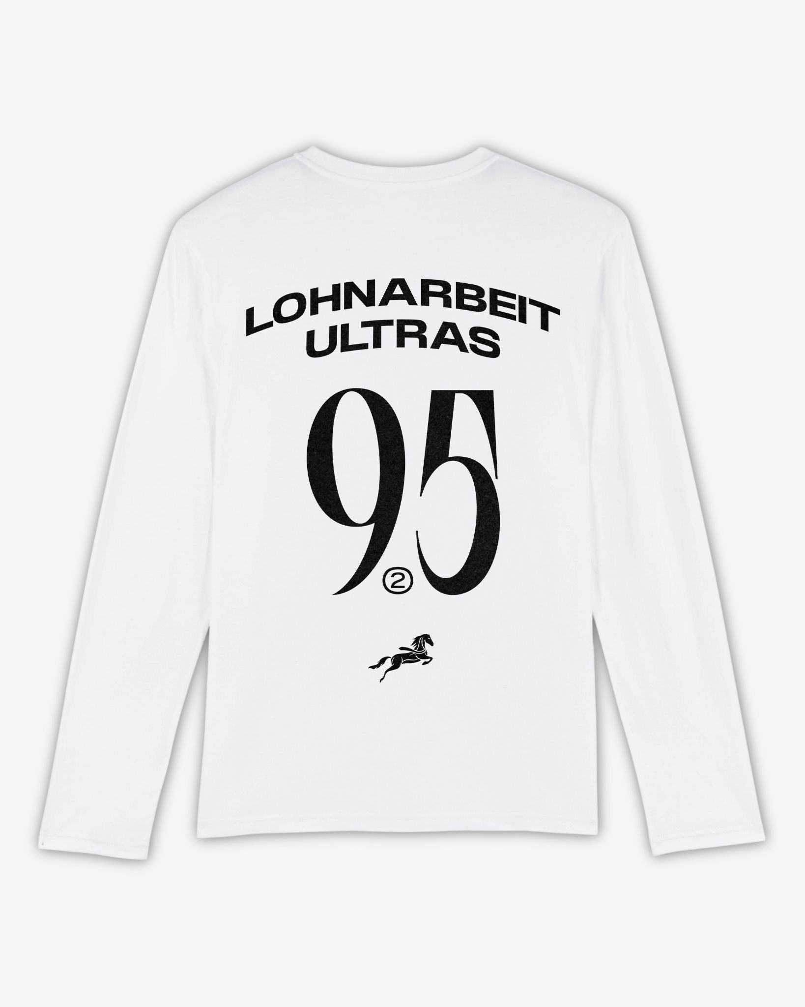 LOHNARBEIT ULTRAS - White Longsleeve